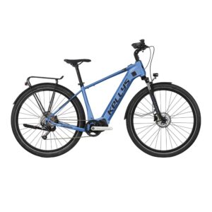 Trekingové elektrokolo KELLYS E-Carson 30 SH 28″ 6.0  Blue  XL (21″, 188-200 cm)