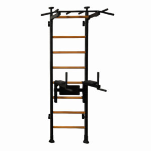 Žebřiny s hrazdou a bradly BenchK 522B 240×67 cm