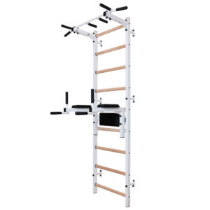 Žebřiny s hrazdou a bradly BenchK 722W 240×67 cm