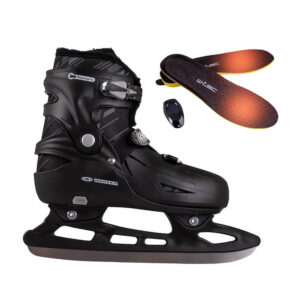 Zimní brusle WORKER Niorto s vyhřívanými vložkami Karpatos  35-40  černá  M (37-41)