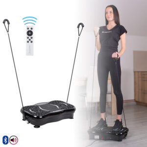 Vibrační plošina inSPORTline Maviro  černá