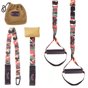 Závěsný posilovací systém inSPORTline MultiTrainer  army-maskáčová