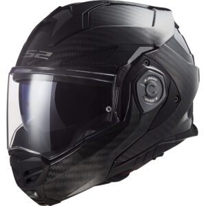 Výklopná moto přilba LS2 FF901 Advant X Solid Carbon P/J  3XL (65-66)