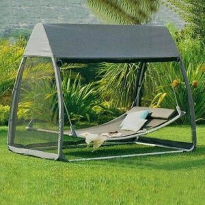 Zahradní relaxační lehátko s ochr.sítí Avenberg PARADISO