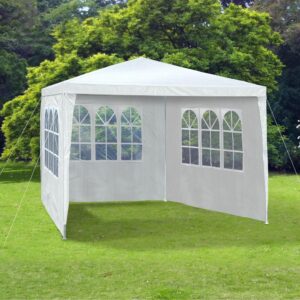 Zahradní párty stan – ANTONI + 3 boční díly – bílý