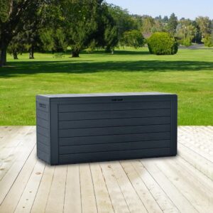 Zahradní box WOODEBOX – ANTRACIT MBWL280