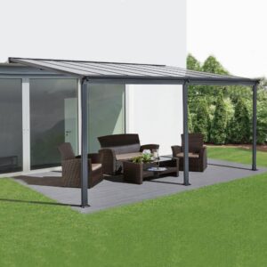 ALU pergola Avenberg AVESTA BW7 –  4 x 3 m