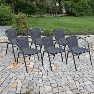 Zahradní židle Avenberg STRAUS set 6 ks