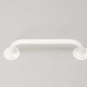 Wela koupelnové invalidní madlo BÍLÉ PREMIUM Délka: 35 cm, Průměr: 25 mm