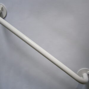 Wela koupelnové invalidní madlo BÍLÉ PREMIUM Délka: 60 cm, Průměr: 30 mm