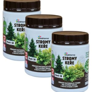 Bacti SK – Stimulátor zdraví rostlin pro stromy a keře – 0,5 kg BACTI SK – AKCE: 3 x 0,5 kg