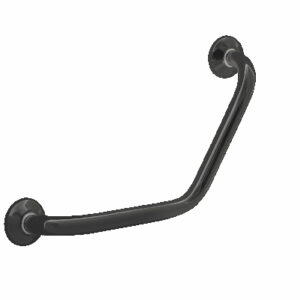 wela ÚHLOVÉ MADLO vanové ČERNÉ BASIC a x b: 20 cm x 20 cm, Průměr: 22 mm