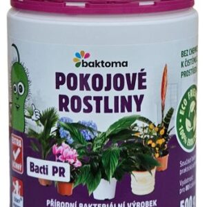 Bacti PR – Stimulátor zdraví rostlin pro pokojové rostliny – 0,5 kg BACTI PR: 0,5 kg