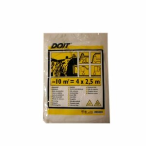 Zakrývací fólie 4×2,5m HDPE 7my