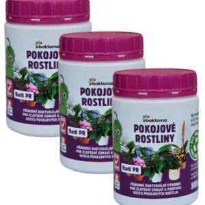 Bacti PR – Stimulátor zdraví rostlin pro pokojové rostliny – 0,5 kg BACTI PR – AKCE: 3 x 0,5 kg
