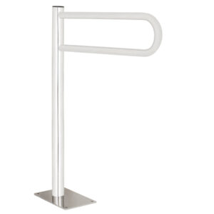 wela MADLO k WC pevné podlahové nerezové premium Délka: 60 cm, Průměr: 25 mm