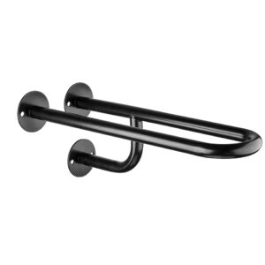 wela PEVNÉ MADLO K UMYVADLU ČERNÉ PRAVÉ PREMIUM Délka: 50 cm, Průměr: 25 mm