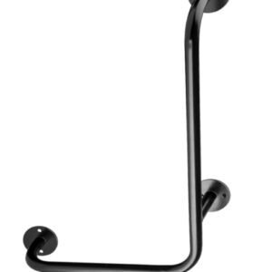 wela LOMENÉ MADLO SPRCHOVÉ LEVÉ ČERNÉ PREMIUM šířka x výška: 40 x 40 cm, Průměr: 25 mm