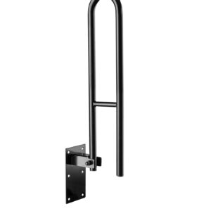 wela SKLOPNÉ MADLO K WC ČERNÉ PREMIUM Délka: 60 cm, Průměr: 30 mm