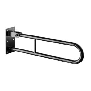 wela SKLOPNÉ MADLO K WC ČERNÉ PREMIUM Délka: 60 cm, Průměr: 25 mm