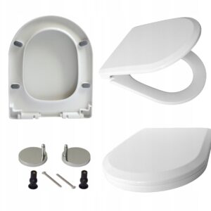 WC prkénko s pomalým sklápěním Estiva SEMA Polypropylen