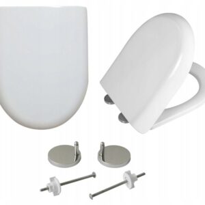 WC prkénko s pomalým sklápěním Estiva OWAL pro Cersanit Iryda Capri Eko 2000