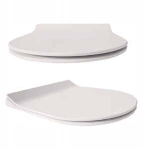 WC prkénko s pomalým sklápěním Estiva Slim N pro Roca Nexo Meridian Cityoval