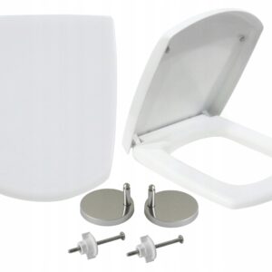 WC prkénko spomalým sklápěním Estiva C Duroplast pro Cersanit Carina