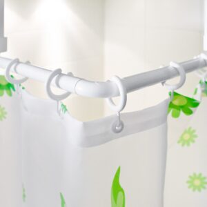 wela UNIVERZÁLNÍ trojstranná tyč SYSTEM DO SPRCHOVACÍHO KOUTU 120x120x120 cm BÍLÁ