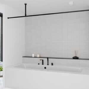 wela MAX 400 cm dlouhá ROZPĚRNÁ TYČ 27 mm ČERNÁ Délka: 250 – 400 cm