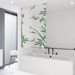 wela roleta sprchová zástěna bambo standard šířka rolety: 80 cm, výška rolety: 190 cm