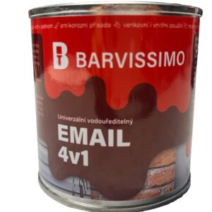 Barvissimo EMAIL 4v1 akryl mat 2033/RAL 9005  – 200g