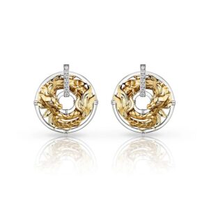 Zlaté Náušnice Carrera y Carrera New Shanghai Mini
