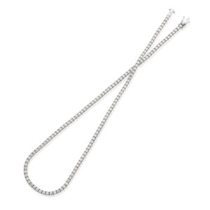 Zlatý Tennis Náhrdelník Crieri s Diamanty