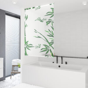 wela roleta sprchová zástěna bambo standard šířka rolety: 80 cm, výška rolety: 190 cm