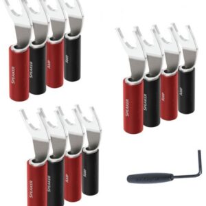 Audioquest SureGrip 100 vidličky stříbrné balení: 12 ks