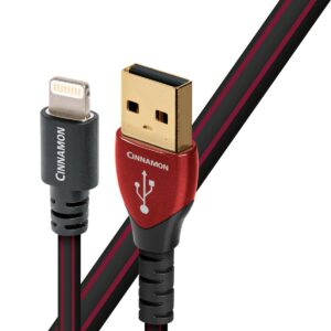 Audioquest Cinnamon USB A na Lightning Délka: 0,75m