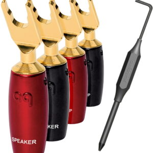 Audioquest SureGrip series 507 BFA vidličky varianta: zlaté