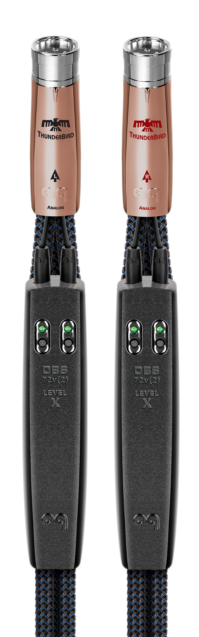 Audioquest ThunderBird interconnect XLR Délka: 0,5m