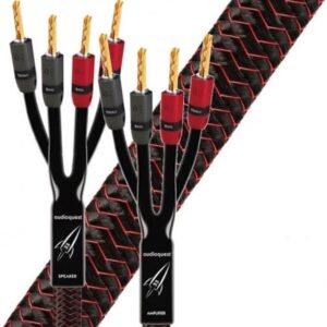 Audioquest Rocket 33 SBA Bi-Amp banánky zlaté Délka: 1,5m