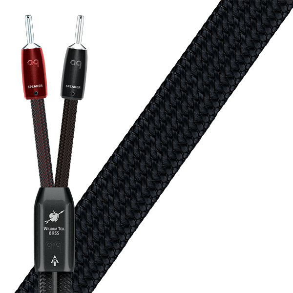 Audioquest WILLIAM TELL Bass banánky Délka: 2,5m