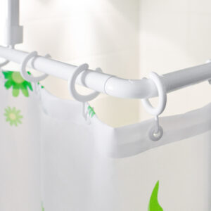 wela SYSTEM – BÍLÁ UNIVERZÁLNÍ ROHOVÁ TYČ 160×90, 90x80x90 cm DO SPRCHOVACÍHO KOUTU