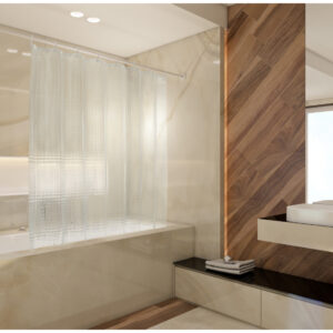 wela SPRCHOVÉ ZÁVĚSY PEVA 3D MOSAIC W10001 šířka x výška: 150 x 180