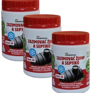 Baktoma Bacti ZA – Zazimovač žump a septiků – 0,5kg BACTI ZA – AKCE: 3 x 0,5 kg