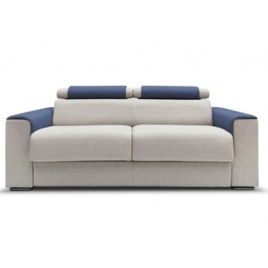 Alterego Divani Italská rozkládací pohovka Dubai Čalounění: Kůže, Šířka: 2,5P rozkládací (š 189 cm)