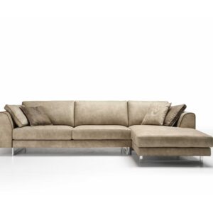 Alterego Divani Italská sedací souprava Richmond Čalounění: Kůže, Šířka: 2,5P (224 cm) + chaiselongue (104 cm)