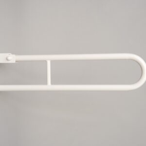 Wela sklopné invalidní U madlo k wc bílé domadlo 191351268882 Délka: 60 cm, Průměr: 25 mm