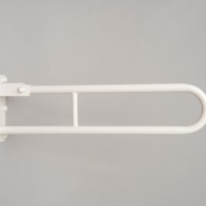 Wela sklopné invalidní U madlo k wc bílé domadlo 191351268882 Délka: 70 cm, Průměr: 25 mm