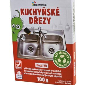 Baktoma Bacti KD – Bakterie do dřezu – 100g BACTI KD: 100 g