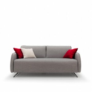 Alterego Divani Italská rozkládací pohovka na každodenní spaní Dallas Čalounění: Kůže, Šířka: 2P, područka A (š 142 cm)